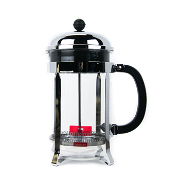 Bodum Chambord Chrome French Press, 12 Cup - Signet Coffee Roasters